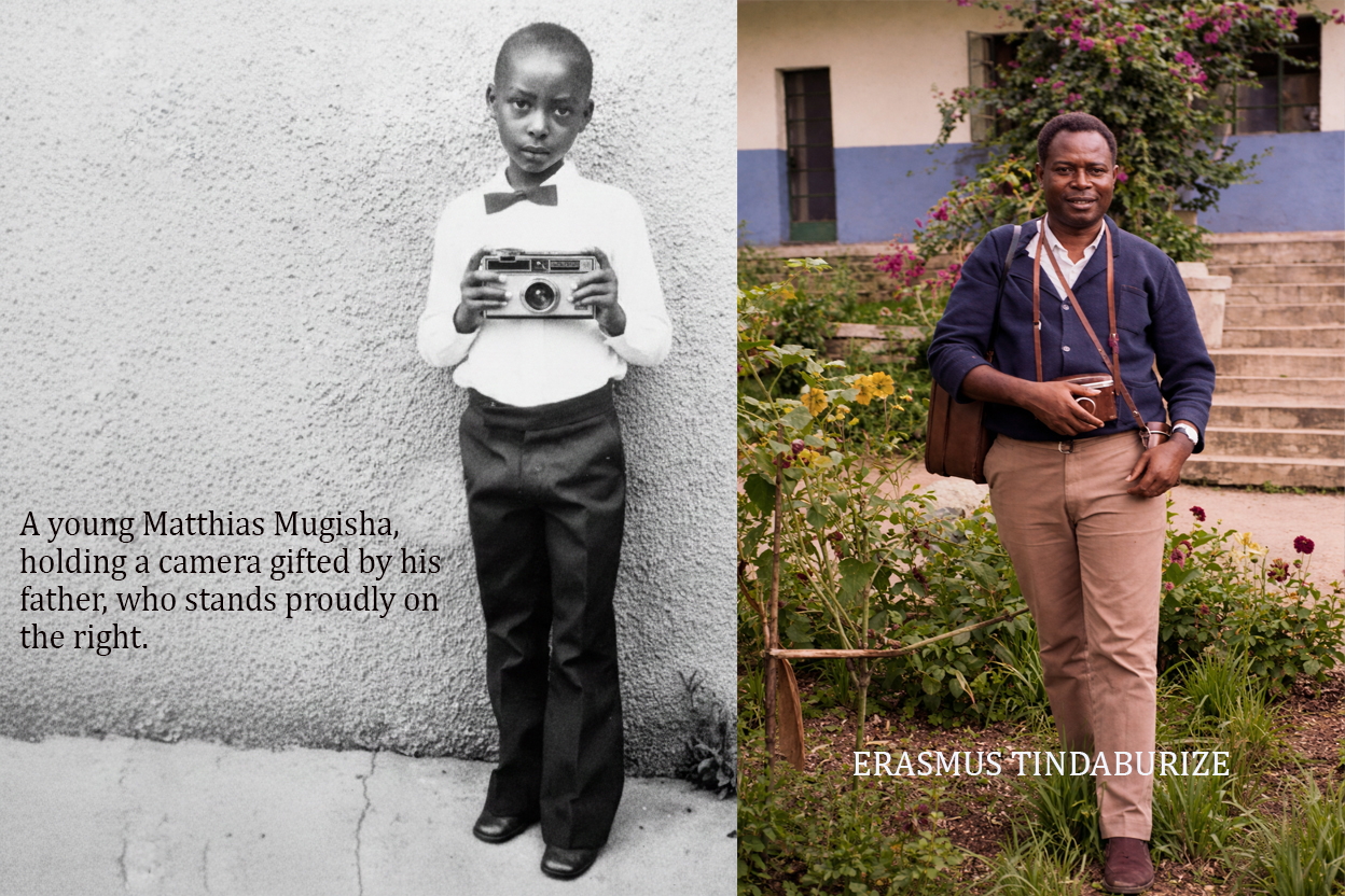 Photographer capturing wildlife in Bwindi